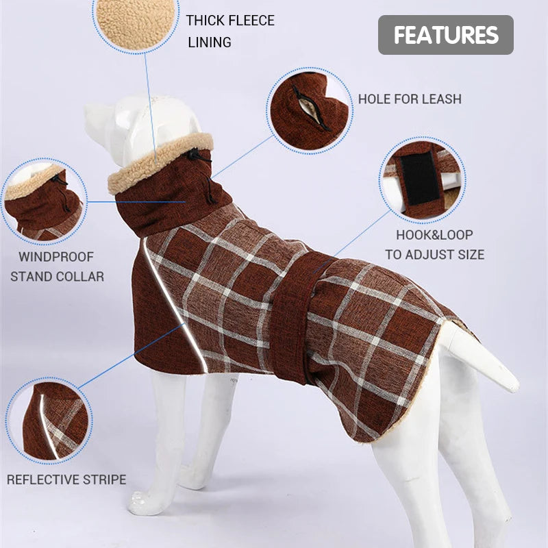 Check-Mate - belted cape