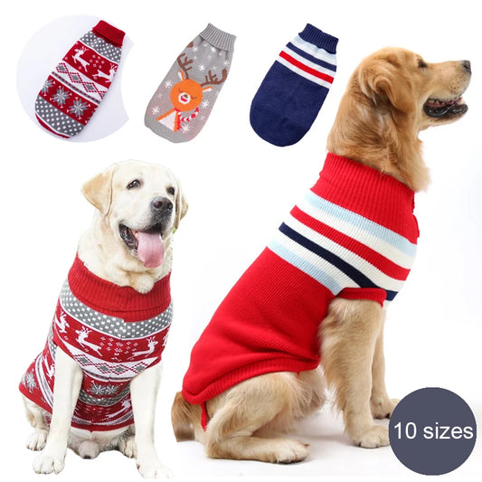 Christmas jumpers for medium to large dogs